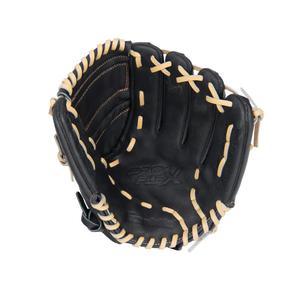 Franklin Sports 12.0&quot; Pro Flex Hybrid Series Black/Camel Baseball Glove Right Handed Thrower