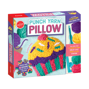 Klutz Press Punch Yarn Pillow