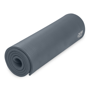 Pure Fitness  12mm High Density Exercise Mat - Charcoal