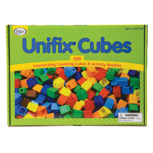 Didax Unifix® Cube Set, 500/Pkg