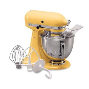 KitchenAid KSM150PSMY  Artisan® Series Majestic Yellow 5 Quart Stand Mixer