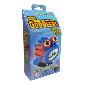 WizzWorx Make Your Own Wind-Up Walking Gobblers - Blue