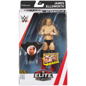 WWE James Ellsworth -  Elite 55 Toy Wrestling Action Figure