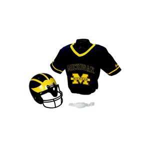Franklin Sports NCAA University of Michigan Wolverines Helmet/Jersey Set