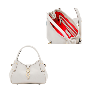 Belvedere Small Logo Lock Satchel