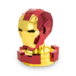Fascinations Toys & Gifts Metal Earth 3D Metal Model Kit - Marvel Avengers Iron Man Mark 45 Helmet