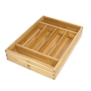 Bamboo Flatware Tray