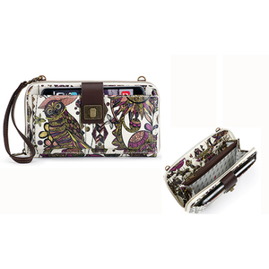 Large Smartphone Crossbody Ivory Spirit Desert