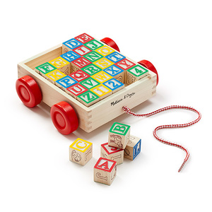 Classic ABC Block Cart Ages 2-4 Years