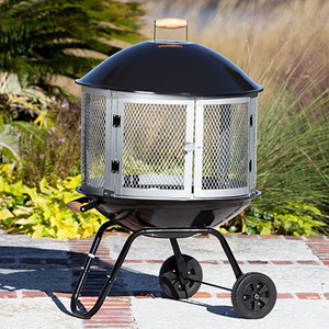 28â Bon Fire Patio Fireplace