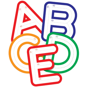 Roylco Follow Along Letters