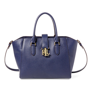 Carrington Leather Shopper Marine