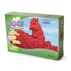 Relevant Play Shape It Rocket Red 5 Lb Box