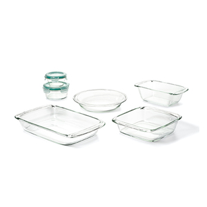 Good Grips 8pc Glass Bake Serve & Store Set