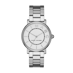 Ladies Roxy Silver-Tone Stainless Steel Watch White Dial