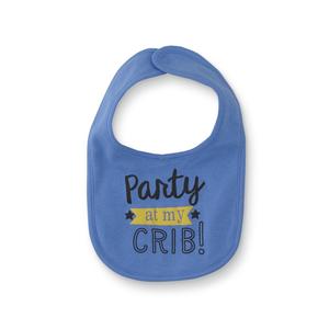 Little Wonders Infants' Bib - Party at My Crib
