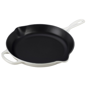 11.75" Signature Cast Iron Skillet White