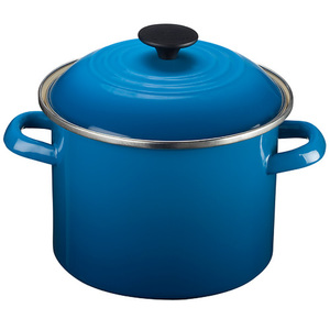 6 Qt Enamel-on-Steel Stockpot Marseille