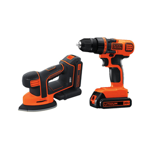 B&D 20V MAX Lithium-ion Drill & Sander Combo Kit