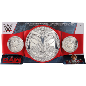 WWE Raw Tag Team Title Belt - Kids Toy Wrestling Belt
