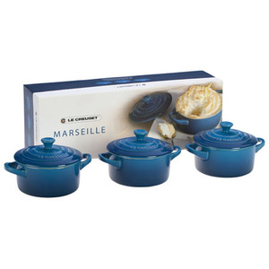 Stoneware Mini Cocotte Gift Set Marseille