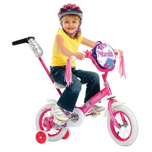 Schwinn Girls' 12" Petunia Steer-Along Bike