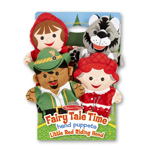 Melissa & Doug Fairy Tale Time Hand Puppets - Little Red Riding Hood