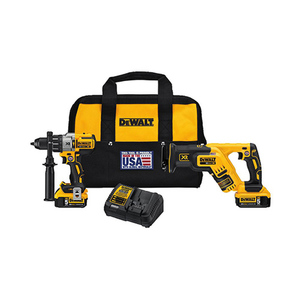 20V MAX XRLithium Cordless Hammerdrill & Reciprocating Saw Combo Kit