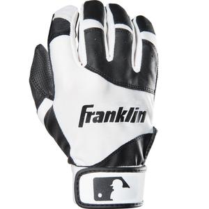 Franklin Sports Youth Classic Batting Glove Black/White Youth Small