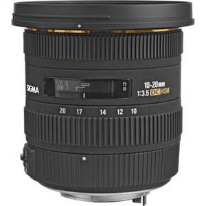 10-20mm f/3.5 EX DC HSM Autofocus Zoom Lens for Pentax