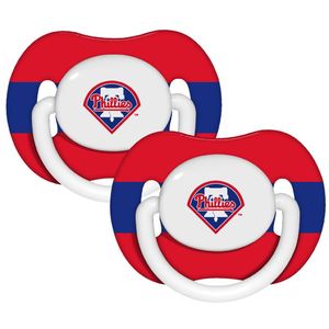 Baby Fanatic Philadelphia Phillies Pacifiers (Pack of 2)