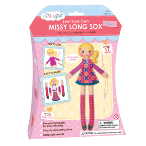 My Studio Girl Sew-Your-Own Missy Long Sox - Maia (Blonde)