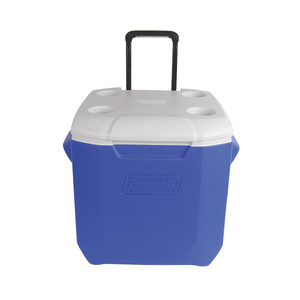 45 Qt Wheeled Cooler Blue