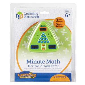 Learning Resources Minute Math Electronic Flash Card&#153;