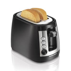 Warm Mode 2-Slice Toaster Black
