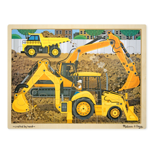 Melissa & Doug Construction Jigsaw 24pc