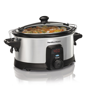 Stay or Go 6 Qt Intellitime Slow Cooker