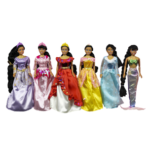 6Pk. Princess Doll African American