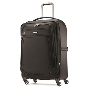 MightLight 2 25" Softside Spinner Black