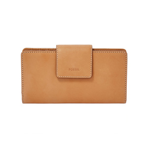 Emma RFID Tab Clutch Tan