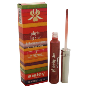 Sisley Phyto Lip Star Extreme Shine - # 10 Crystal Copper by  for Women - 0.22 oz Lip Gloss
