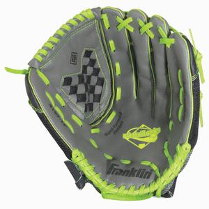 Franklin Sports 12.0&quot; Gray/Lime Mesh PVC Windmill Series Right Handed Thrower Softball Glove