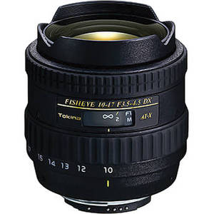 10-17mm f/3.5-4.5 AT-X 107 DX AF Fisheye Lens for Nikon F