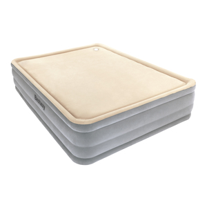 Bestway Foam Top Raised Queen Airbed with Built-In Pump