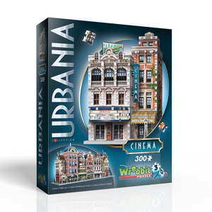 Wrebbit Puzzles Urbania Collection Cinema 300 Piece 3D Puzzle