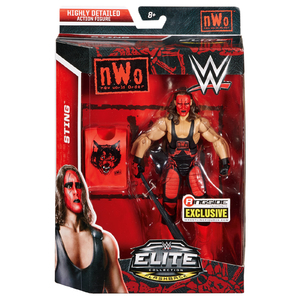 WWE NWO Wolfpac Sting - Ringside Collectibles Elite Flashback Exclusive  Toy Wrestling Action Figure