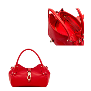 Belvedere Small Logo Lock Satchel