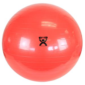 Cando Inflatable Exercise Ball - Red - 30&quot; (75 cm)