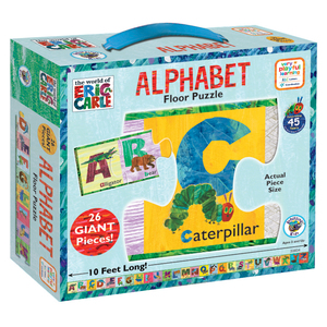 Bepuzzled The World of Eric Carle Alphabet Floor Puzzle: 26 Pcs
