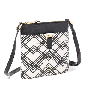 Carlisle Crossbody Black/White